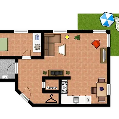 Appartement Am Park 4 Boltenhagen (Ostseebad)